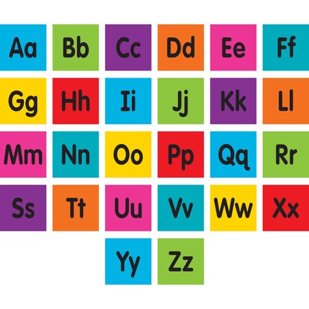 Teacher Created Resources Spot On Alphabet Carpet Markers, 4in. 77004